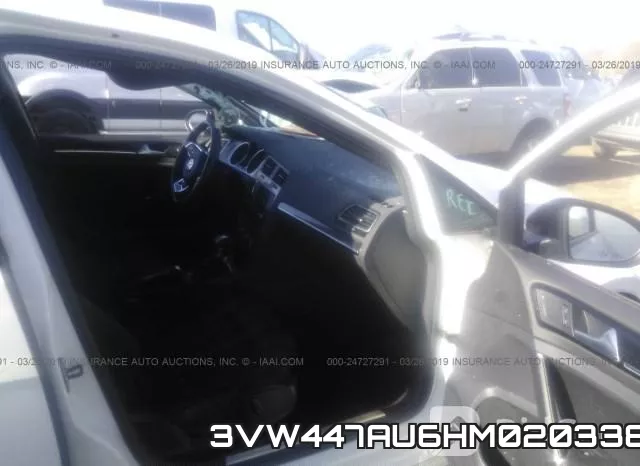 3VW447AU6HM020338 фото 6