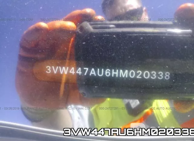 3VW447AU6HM020338 фото 10