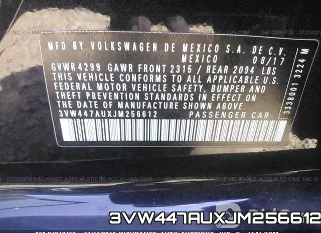 3VW447AUXJM256612 фото 10
