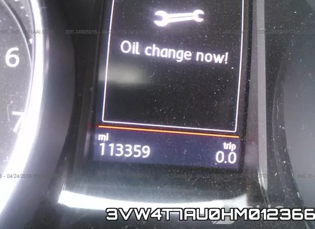3VW4T7AU0HM012366 фото 8