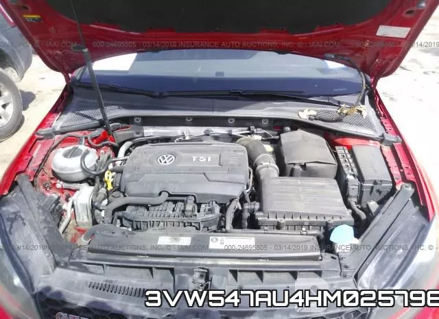 3VW547AU4HM025798 фото 2