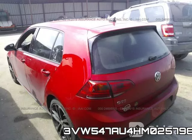 3VW547AU4HM025798 фото 4