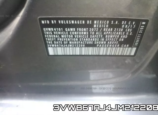3VWB67AJ4JM212208 фото 10