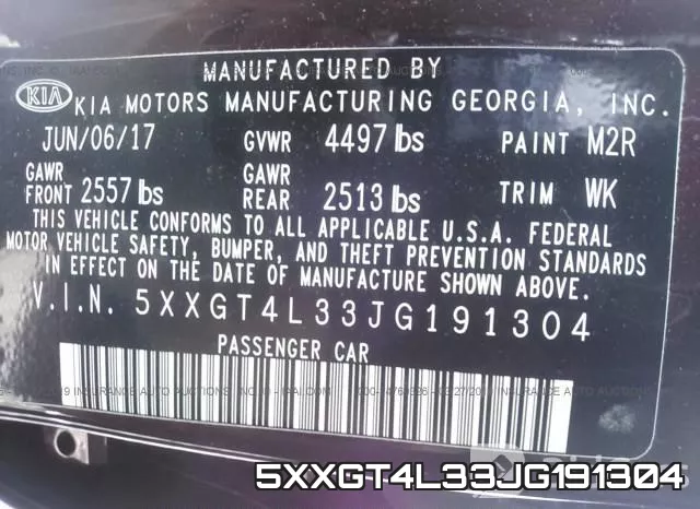 5XXGT4L33JG191304 фото 10