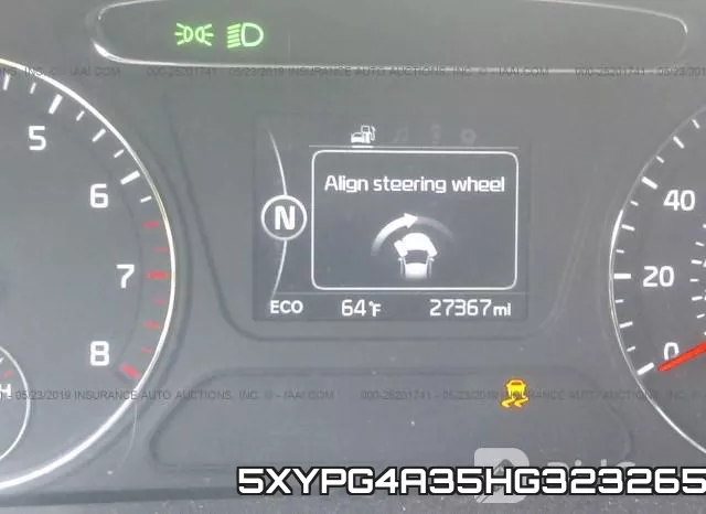 5XYPG4A35HG323265 фото 8