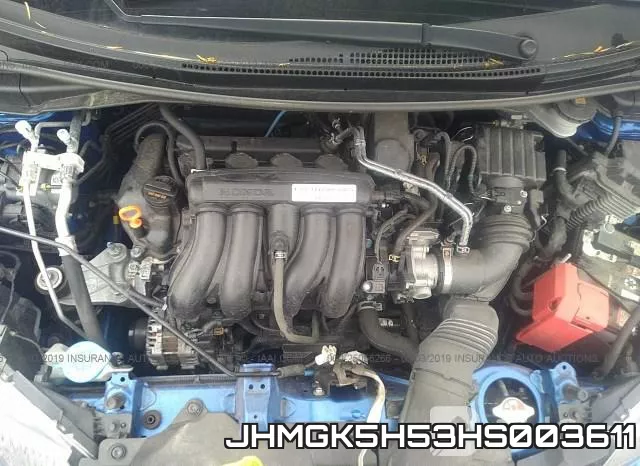 JHMGK5H53HS003611 фото 2