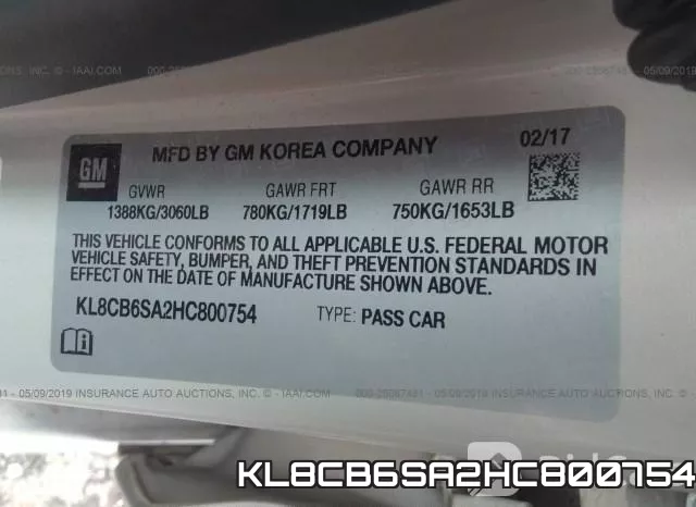 KL8CB6SA2HC800754 фото 10