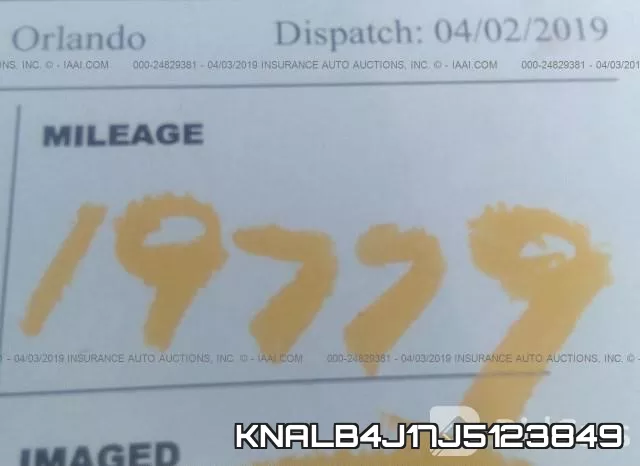 KNALB4J17J5123849 фото 8