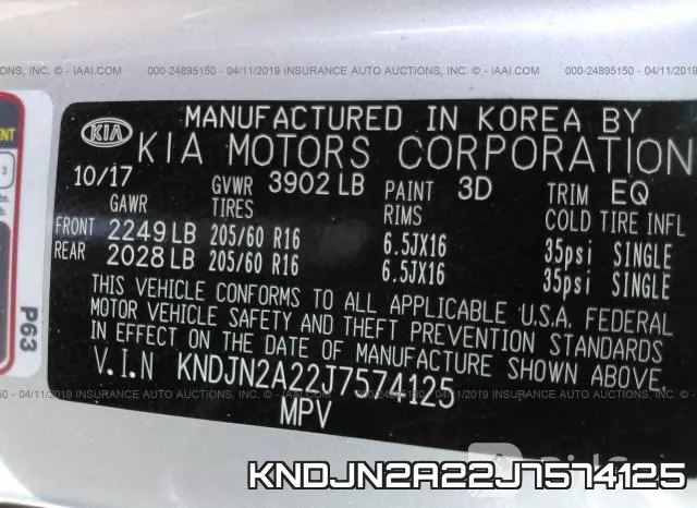 KNDJN2A22J7574125 фото 10