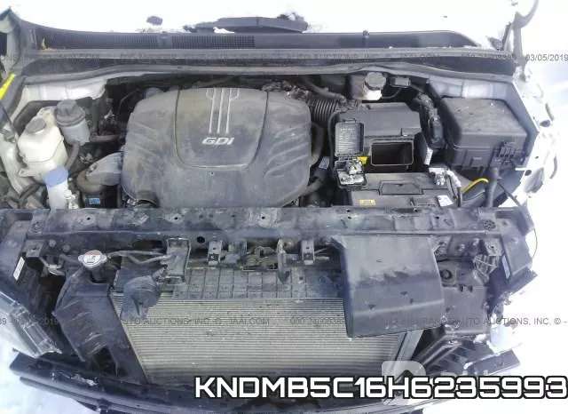 KNDMB5C16H6235993 фото 2