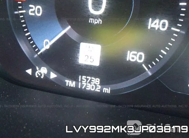 LVY992MK3JP038179 фото 8