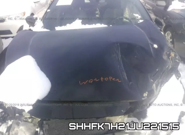 SHHFK7H21JU221515 фото 2
