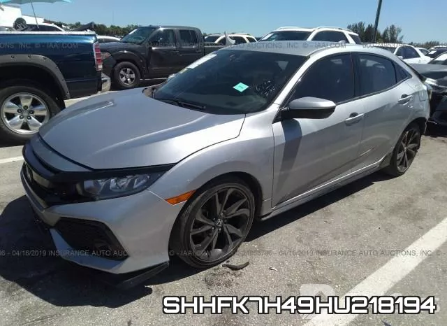 SHHFK7H49HU218194 фото 3