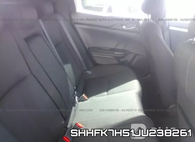 SHHFK7H51JU238261 фото 9