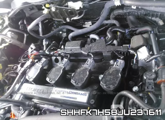 SHHFK7H58JU237611 фото 2