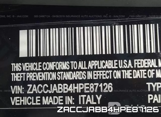 ZACCJABB4HPE87126 фото 10