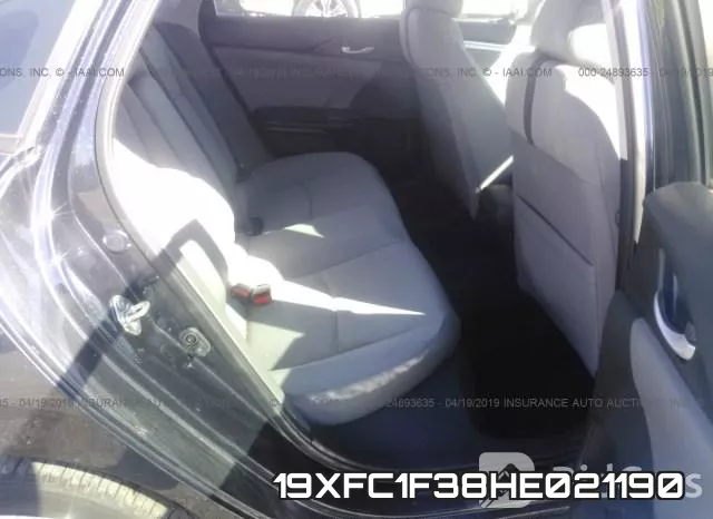 19XFC1F38HE021190 фото 9
