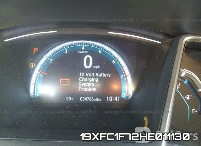 19XFC1F72HE011130 фото 8