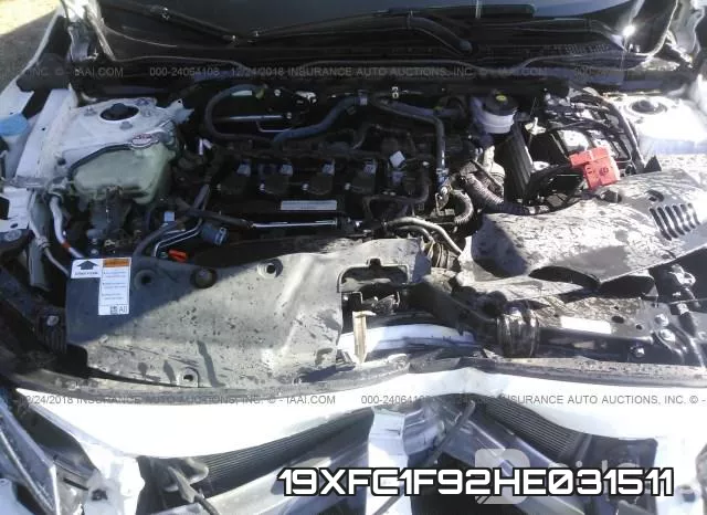 19XFC1F92HE031511 фото 2