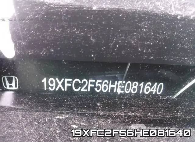 19XFC2F56HE081640 фото 10