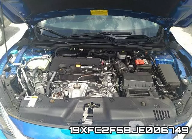 19XFC2F58JE006749 фото 2