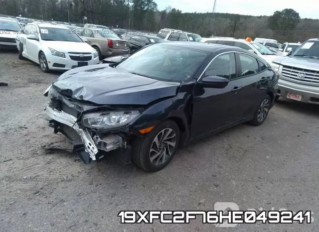 19XFC2F76HE049241 фото 3