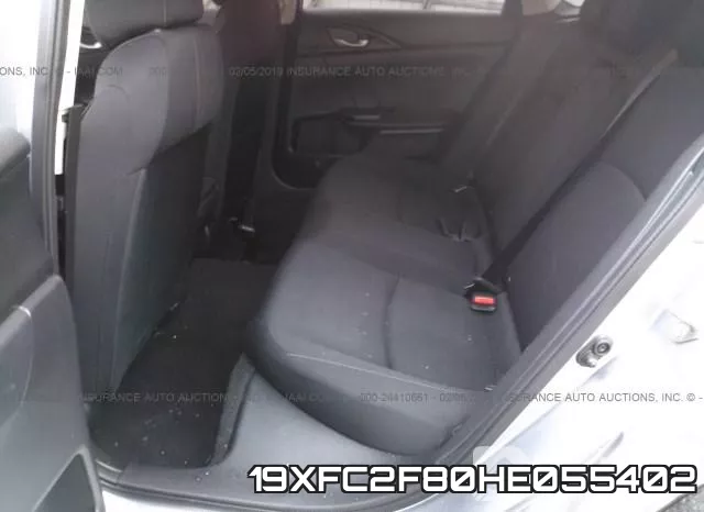 19XFC2F80HE055402 фото 8