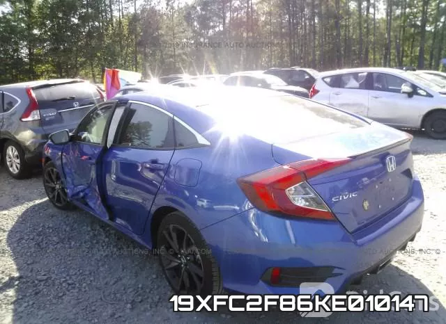 19XFC2F86KE010147 фото 4