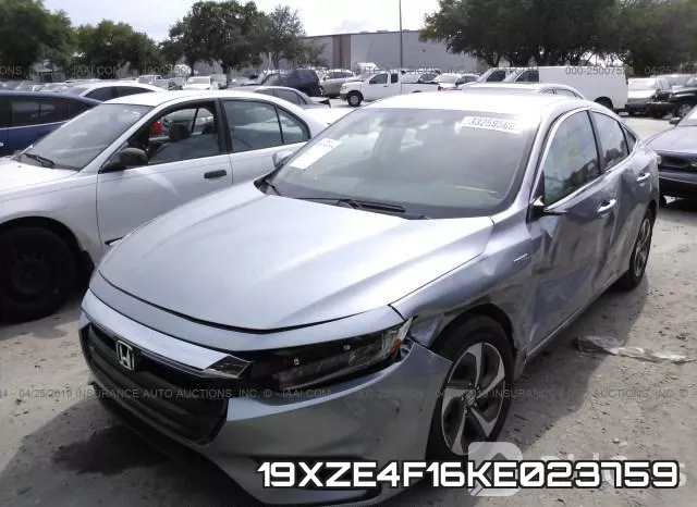 19XZE4F16KE023759 фото 3