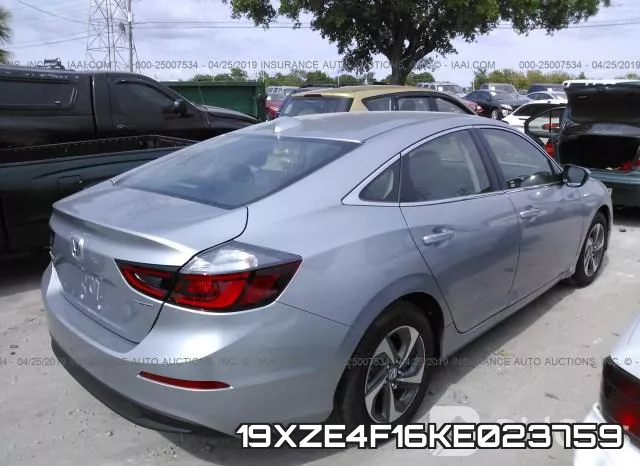 19XZE4F16KE023759 фото 5