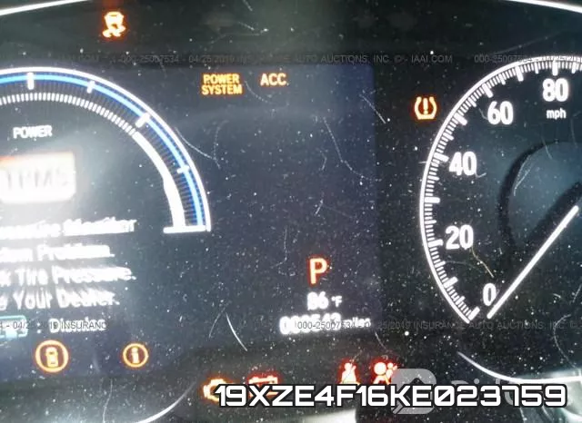 19XZE4F16KE023759 фото 8