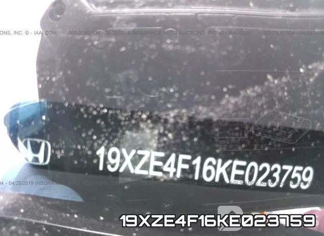 19XZE4F16KE023759 фото 10