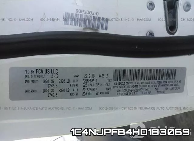 1C4NJPFB4HD183069 фото 10