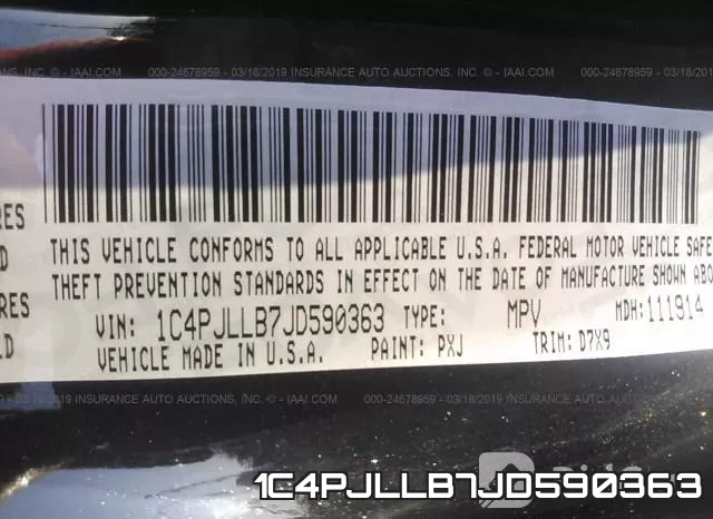 1C4PJLLB7JD590363 фото 10