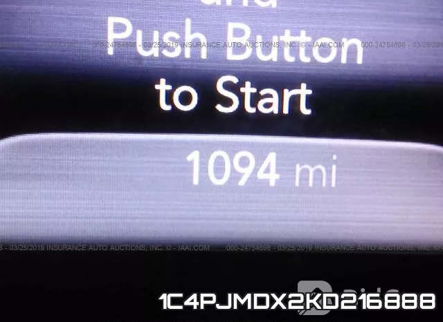 1C4PJMDX2KD216888 фото 8