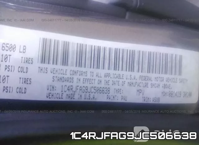 1C4RJFAG9JC506638 фото 10