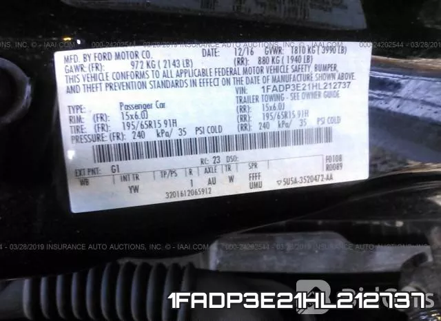 1FADP3E21HL212737 фото 10