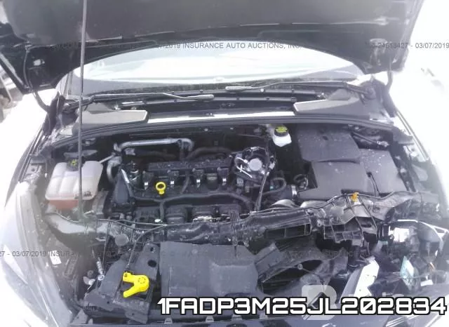 1FADP3M25JL202834 фото 2