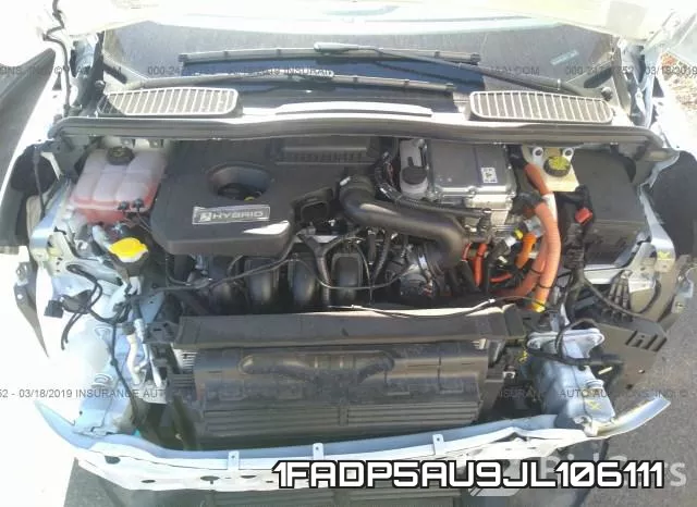 1FADP5AU9JL106111 фото 2