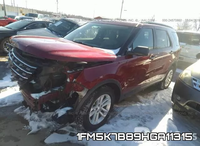 1FM5K7B89HGA11315 фото 3