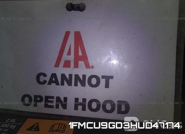 1FMCU9GD3HUD47174 фото 2