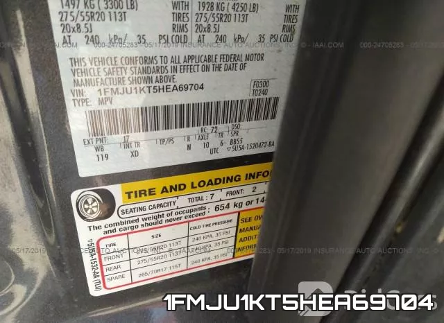 1FMJU1KT5HEA69704 фото 10