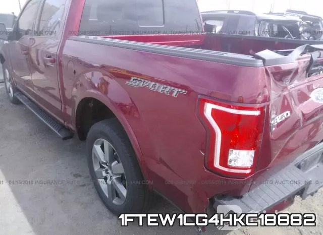 1FTEW1CG4HKC18882 фото 4