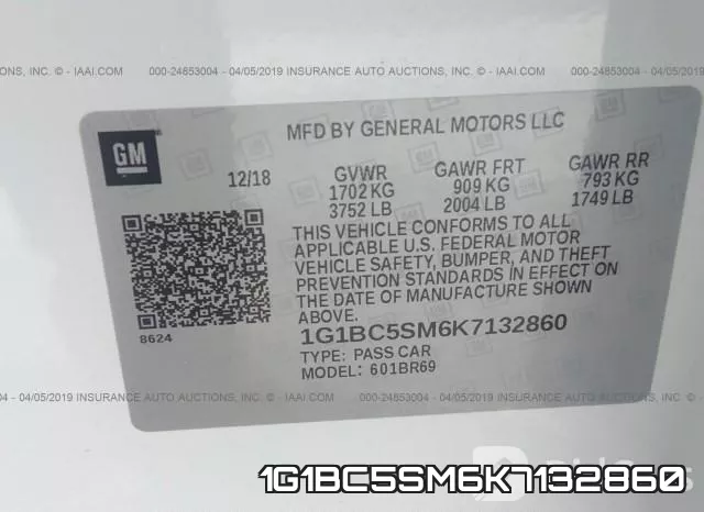 1G1BC5SM6K7132860 фото 10