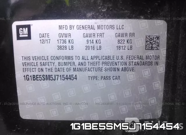 1G1BE5SM5J7154454 фото 10