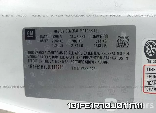 1G1FE1R70J0111711 фото 10