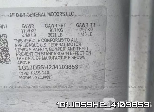 1G1JD5SH2J4103853 фото 9