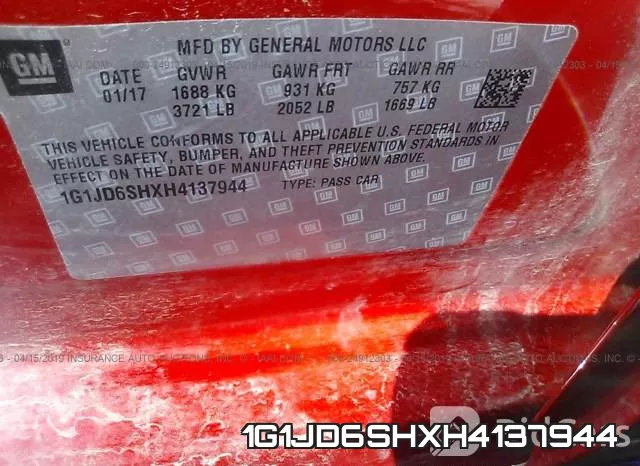 1G1JD6SHXH4137944 фото 10