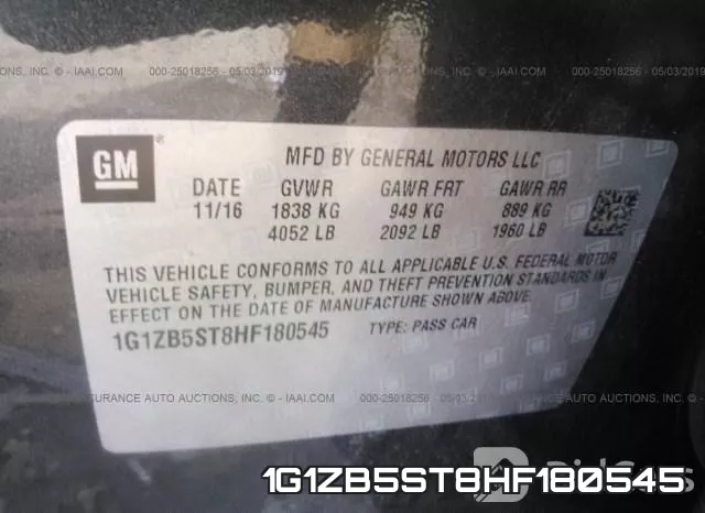 1G1ZB5ST8HF180545 фото 10