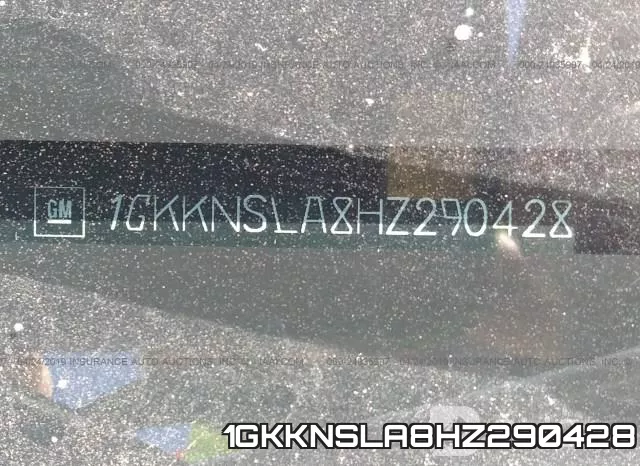 1GKKNSLA8HZ290428 фото 10
